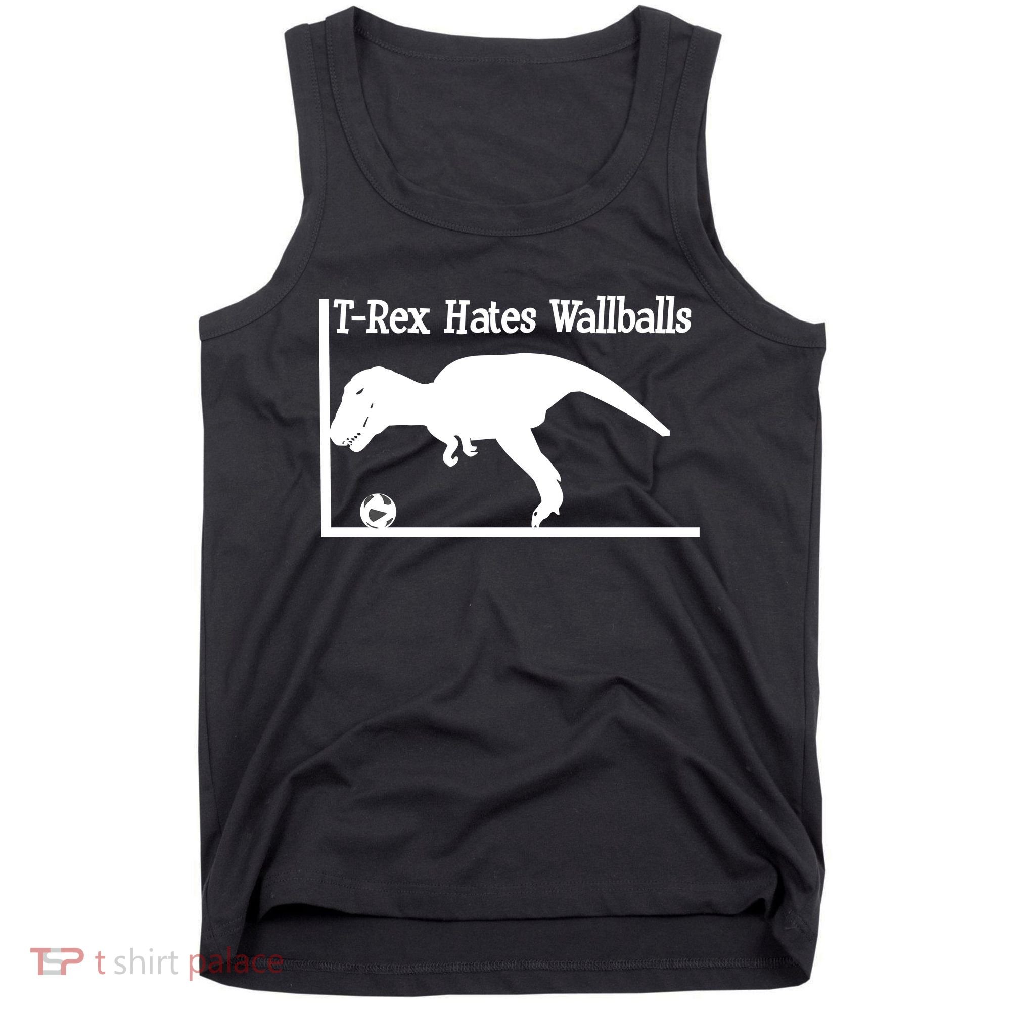 T-Rex Hates Wallballs Tank Top
