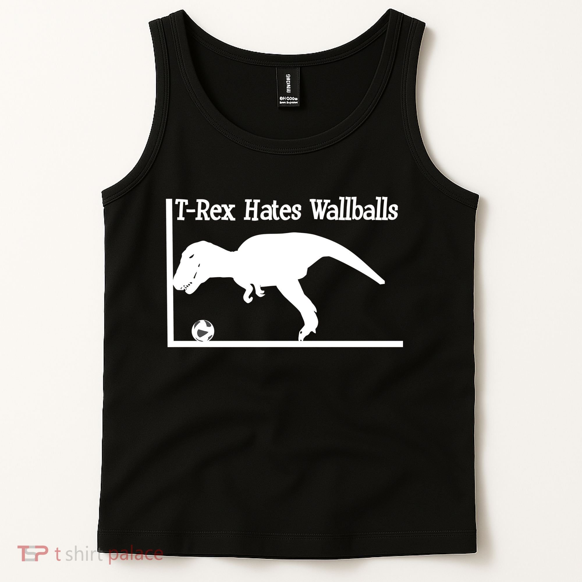 T-Rex Hates Wallballs Tank Top