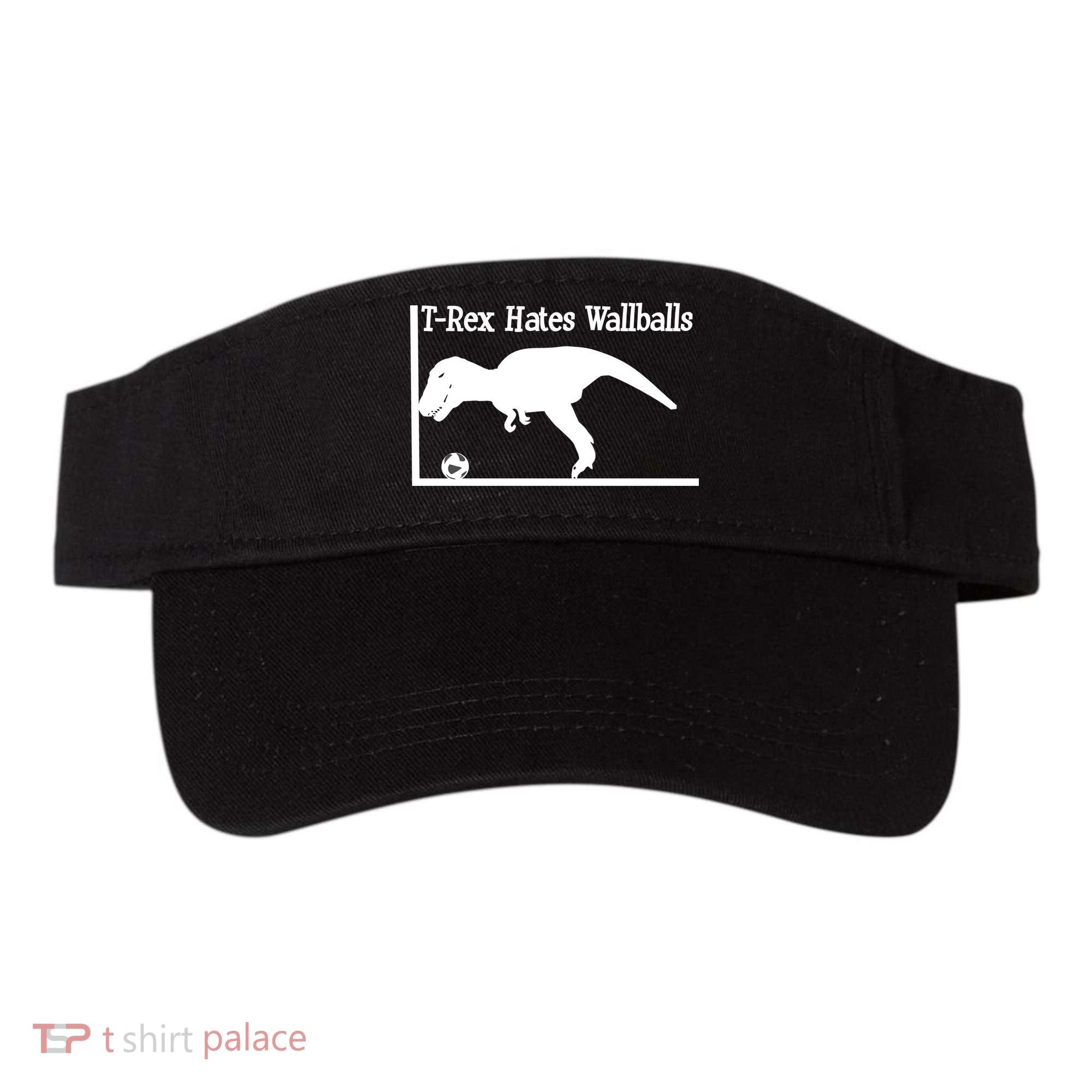 T-Rex Hates Wallballs Visor