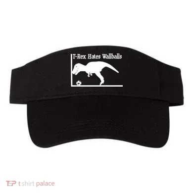 T-Rex Hates Wallballs Visor