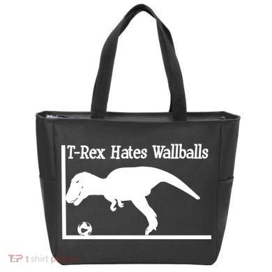 T-Rex Hates Wallballs Tote Bag