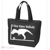 T-Rex Hates Wallballs Tote Bag thumb 3