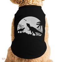 T-Rex In The Moon Doggie Tank thumb 0