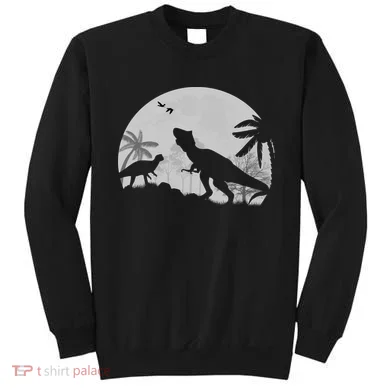 T-Rex In The Moon Sweatshirt