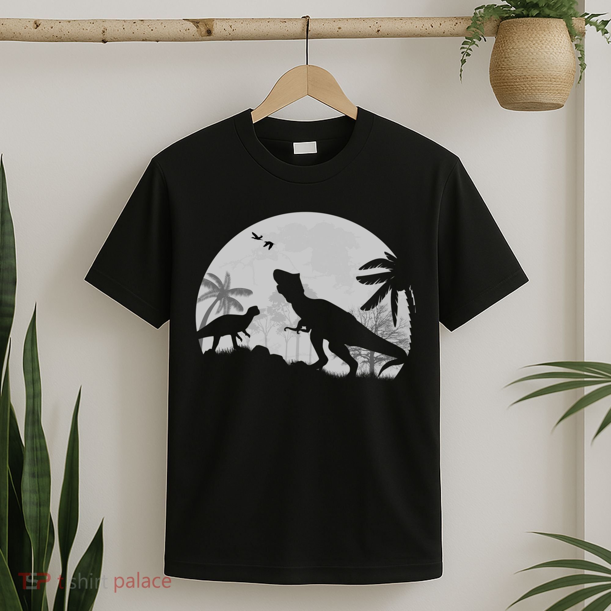 T-Rex In The Moon T-Shirt