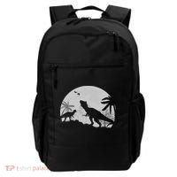 T-Rex In The Moon Backpack thumb 0