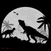 T-Rex In The Moon Coaster thumb 2