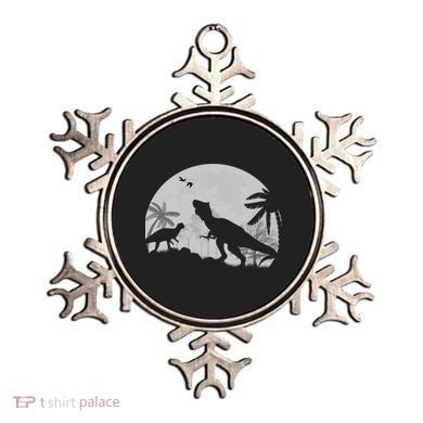 T-Rex In The Moon Ornament
