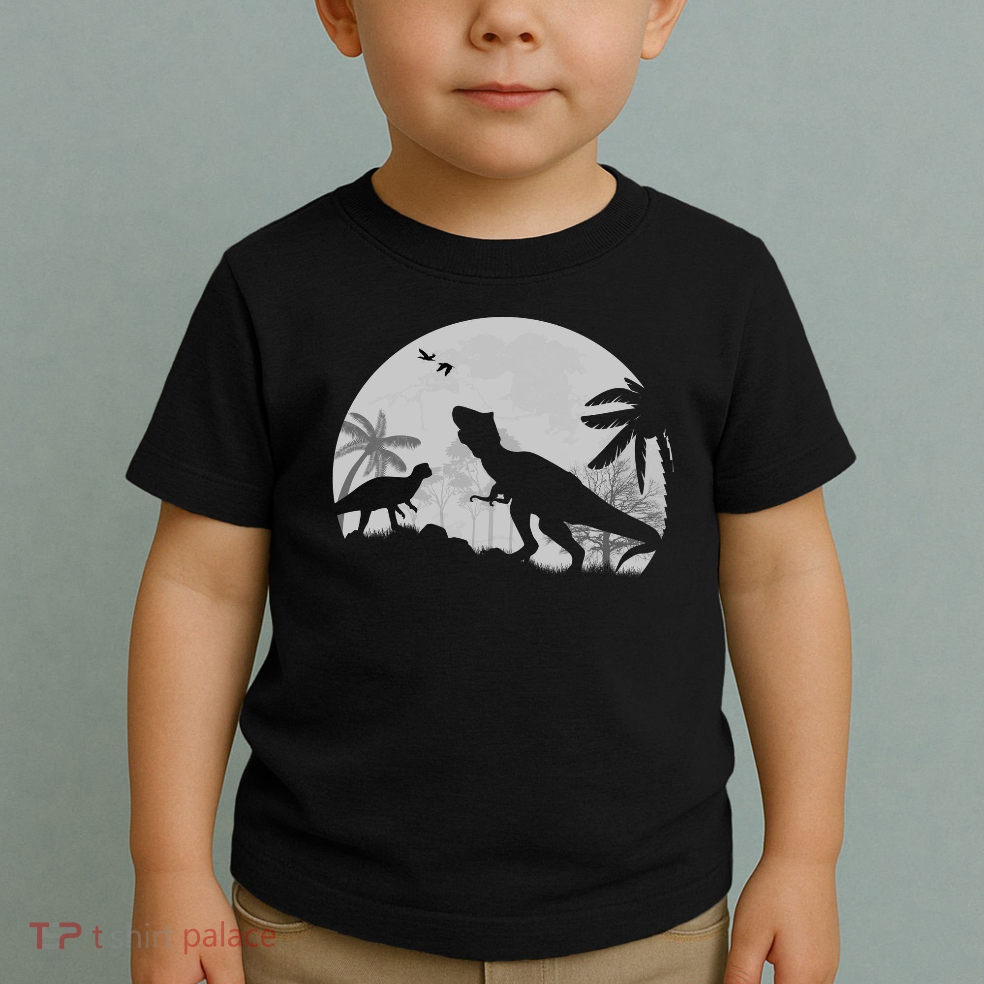 T-Rex In The Moon Toddler T-Shirt