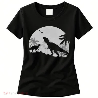 T-Rex In The Moon Women's T-Shirt
