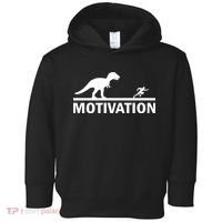T-Rex Motivation Toddler Hoodie thumb 0