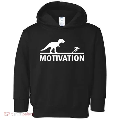 T-Rex Motivation Toddler Hoodie