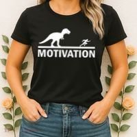T-Rex Motivation Women's T-Shirt thumb 2