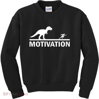T-Rex Motivation Kids Sweatshirt