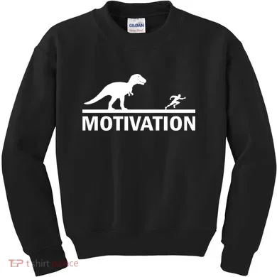 T-Rex Motivation Kids Sweatshirt