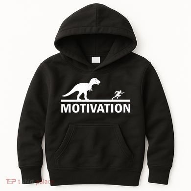 T-Rex Motivation Kids Hoodie