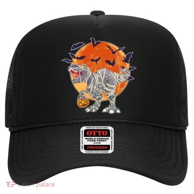 T-Rex Mummy Attack Spooky Halloween Hat