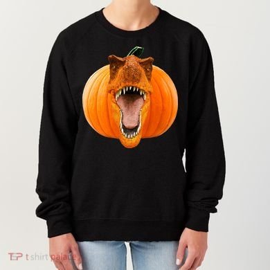 T-REX Pumpkin Face Women's Sweatshirt