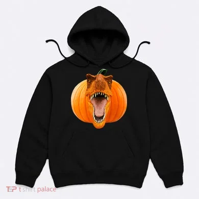 T-REX Pumpkin Face Hoodie