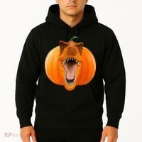 T-REX Pumpkin Face Hoodie thumb 2