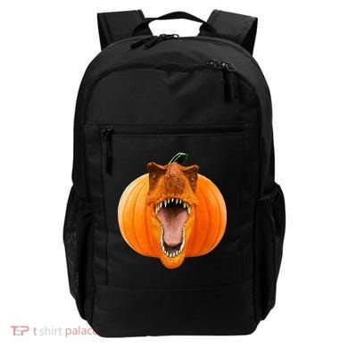 T-REX Pumpkin Face Backpack