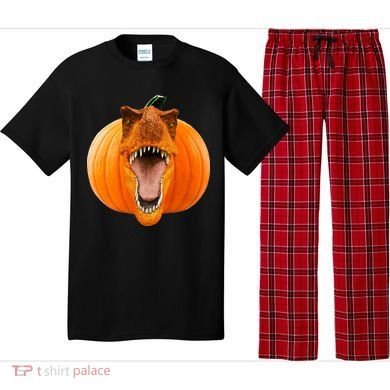 T-REX Pumpkin Face Pajama Set