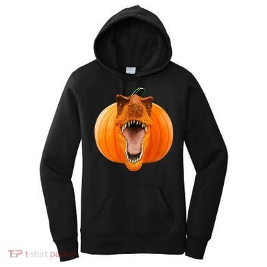 T-REX Pumpkin Face Women's Hoodie