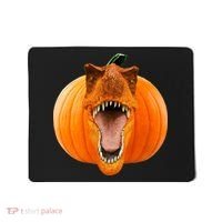 T-REX Pumpkin Face Mousepad thumb 0