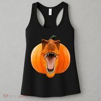 T-REX Pumpkin Face Women's Tank Top thumb 3
