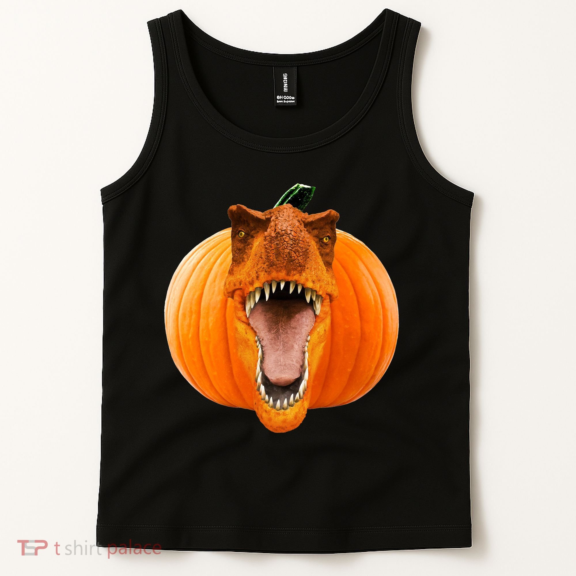 T-REX Pumpkin Face Tank Top