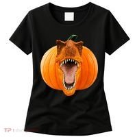 T-REX Pumpkin Face Women's T-Shirt thumb 0
