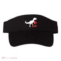 T-Rex Rawr Heart Dinosaur Valentine's Day Visor thumb 0
