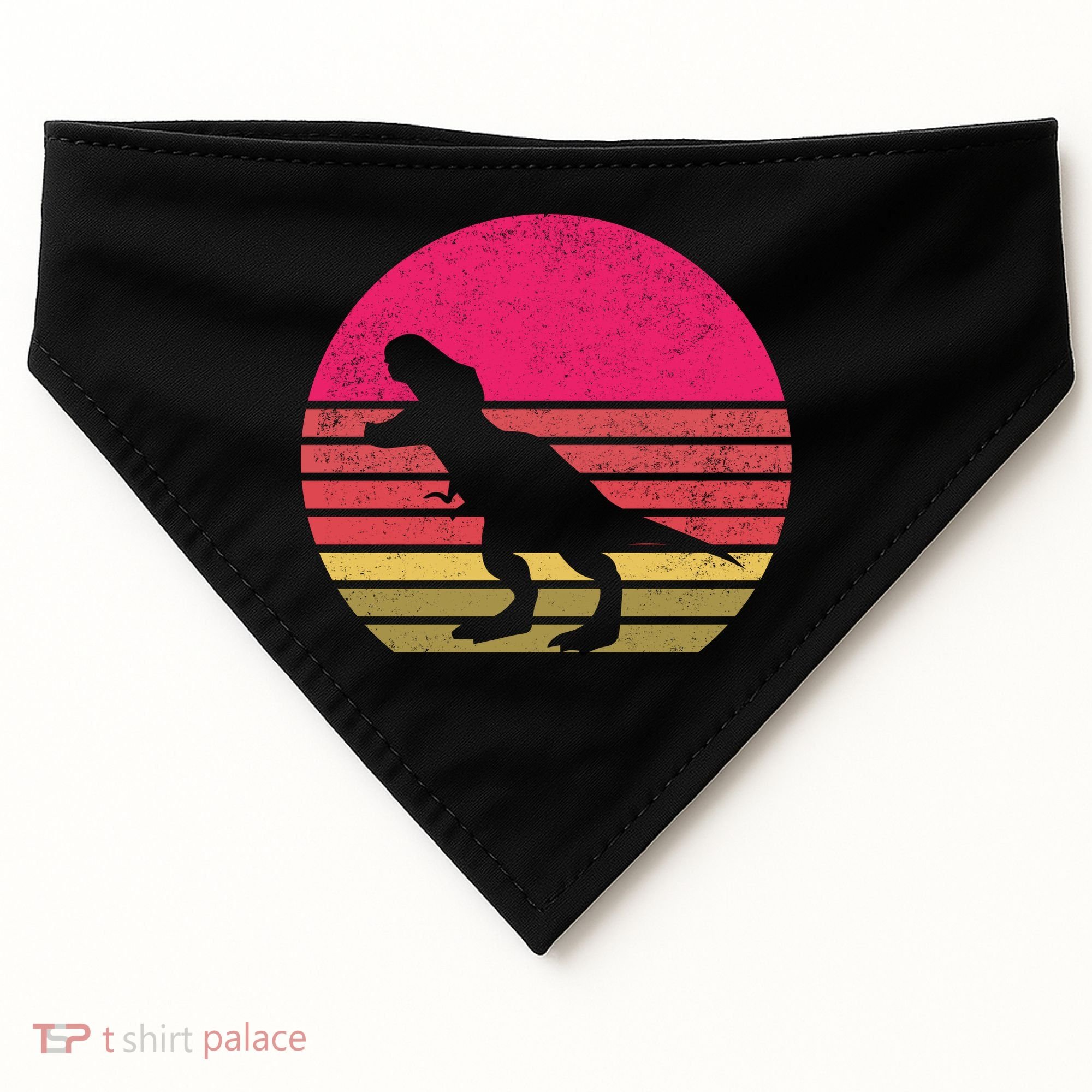 T-Rex Retro USA-Made Doggie Bandana
