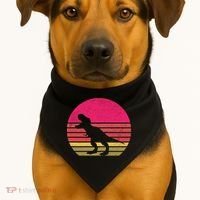 T-Rex Retro USA-Made Doggie Bandana thumb 1