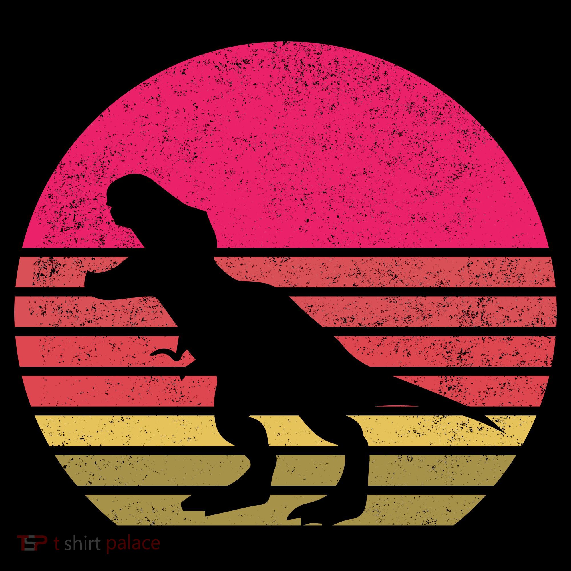 T-Rex Retro Button