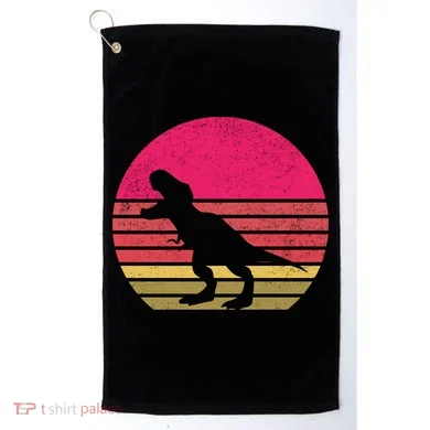 T-Rex Retro Golf Towel