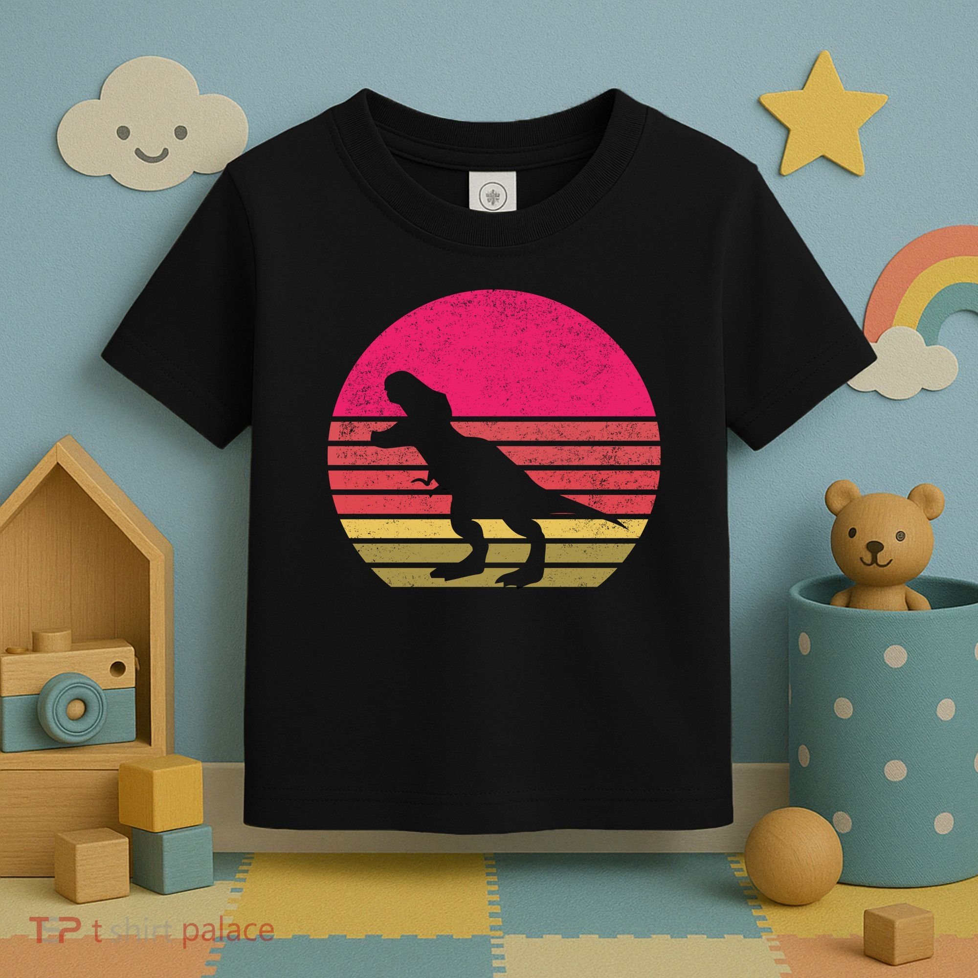 T-Rex Retro Toddler T-Shirt