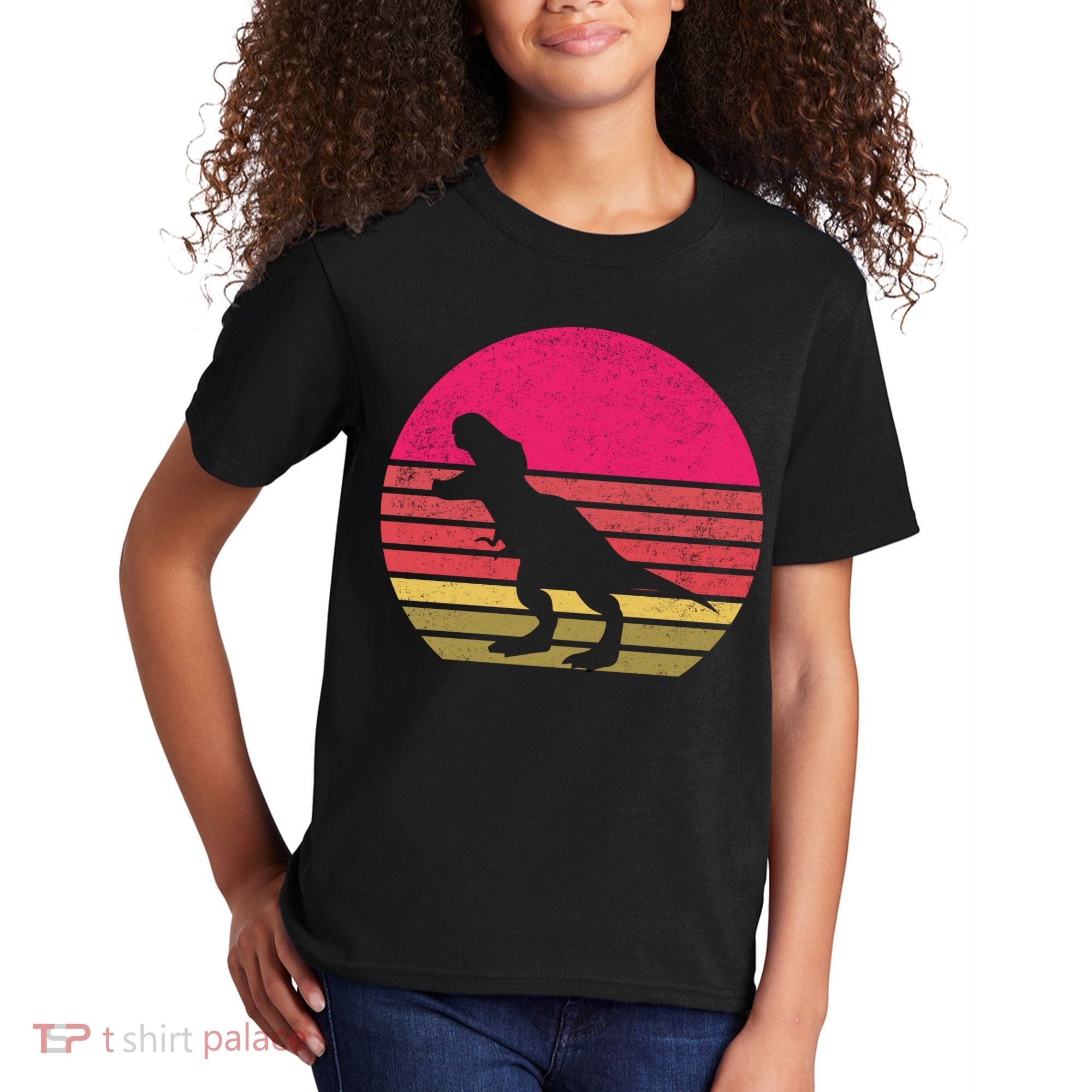 T-Rex Retro Kids T-Shirt