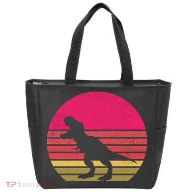 T-Rex Retro Tote Bag