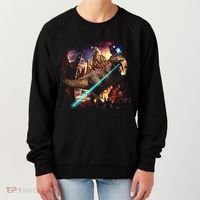 T-Rex Rexzilla Lazer Burning City Women's Sweatshirt thumb 0