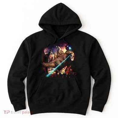 T-Rex Rexzilla Lazer Burning City Hoodie