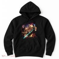 T-Rex Rexzilla Lazer Burning City Hoodie thumb 0