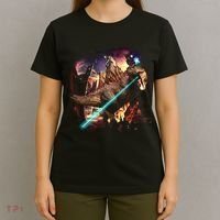 T-Rex Rexzilla Lazer Burning City T-Shirt thumb 4