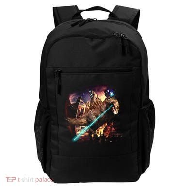 T-Rex Rexzilla Lazer Burning City Backpack