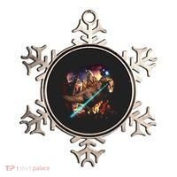 T-Rex Rexzilla Lazer Burning City Ornament thumb 0