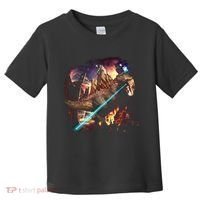 T-Rex Rexzilla Lazer Burning City Toddler T-Shirt thumb 0