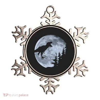 T-Rex Riding To The Moon  Ornament