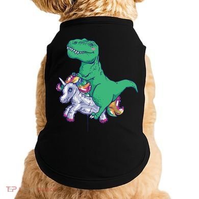 T-Rex Riding Unicorn Doggie Tank