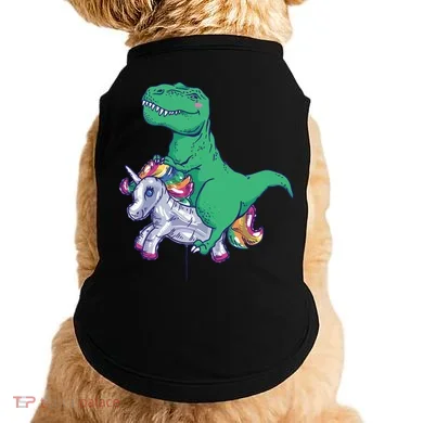 T-Rex Riding Unicorn Doggie Tank