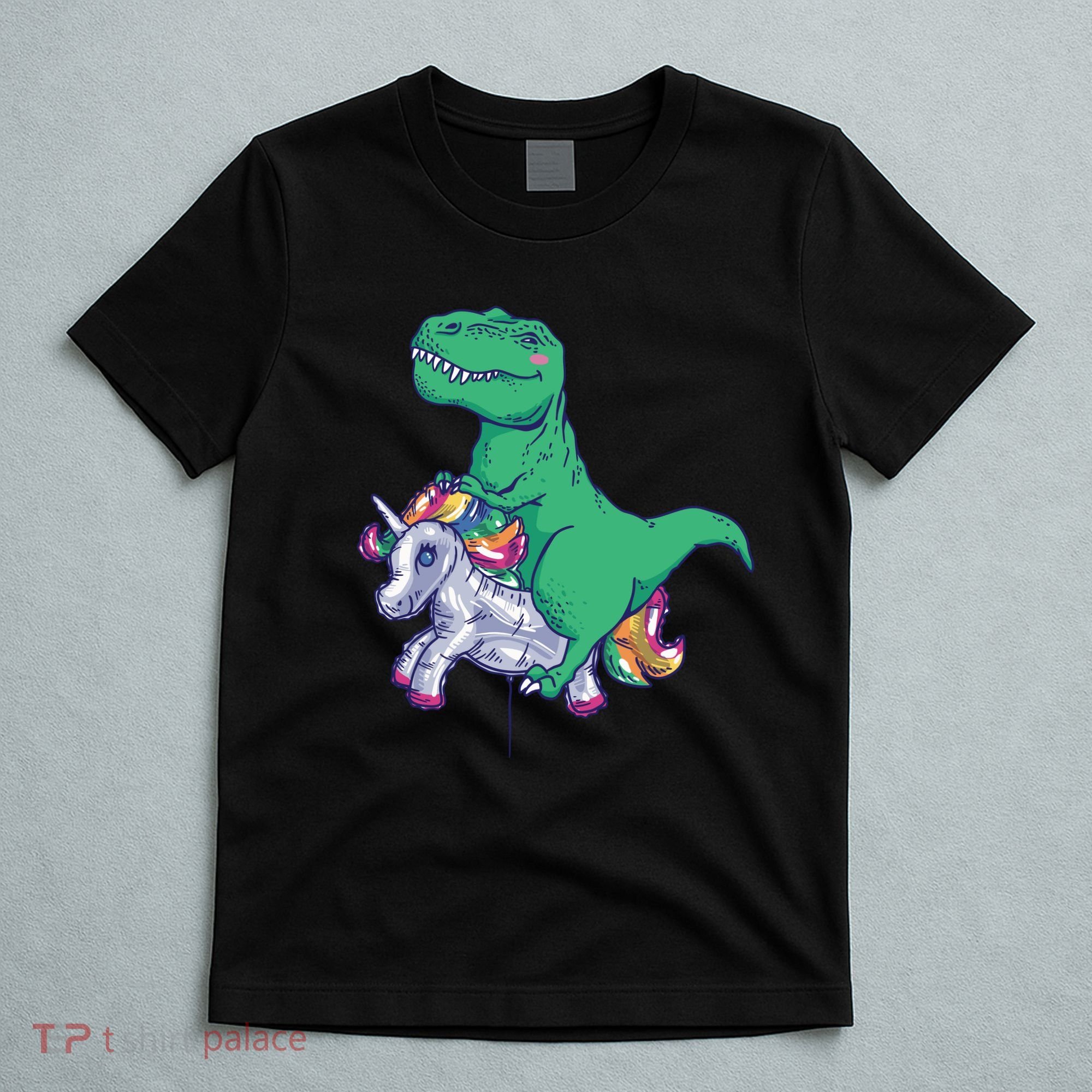 T-Rex Riding Unicorn T-Shirt